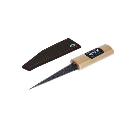 MIKIHISA Kuri Kogatana Japanese Knife with Pouch - 120 mm