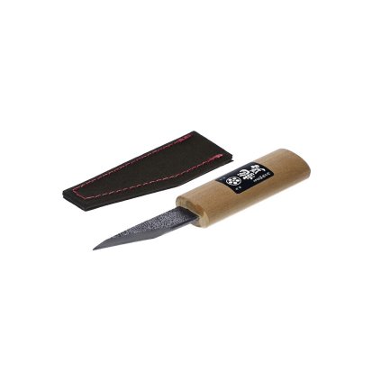 UMEBACHI RYUMA Yokote-Kogatana Japanese Knife with Sheath - Left-Handed - 75 mm