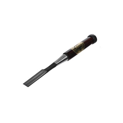 IOROI Oire Japanese Bench Chisel, 2 Line Hollow Ground, 15mm, Ebony Handle - 1