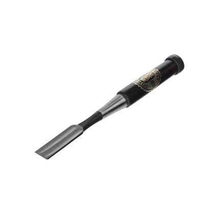 IOROI Oire Japanese Bench Chisel, 2 Line Hollow Ground, 18mm, Ebony Handle - 1
