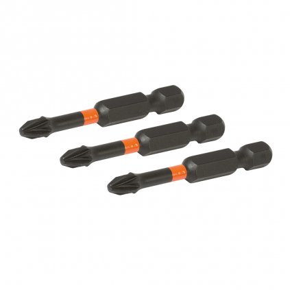 Triton Phillips PH2 Impact Screwdriver Bits, 50 mm (3 pcs)