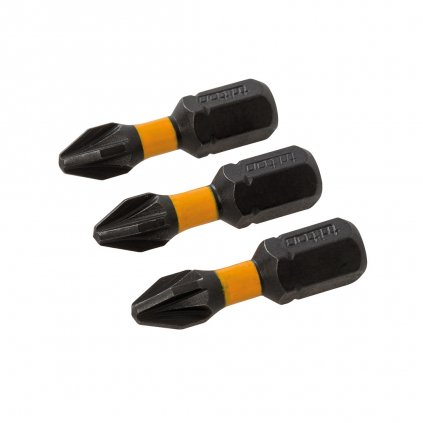 Triton Pozi PZ2 Impact Screwdriver Bits, 25 mm (3 pcs)