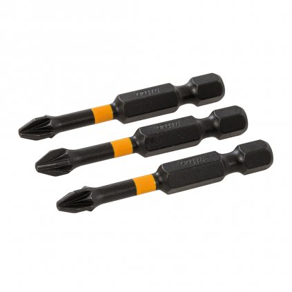 Triton Pozi PZ2 Impact Screwdriver Bits, 50 mm (3 pcs)