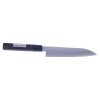 MIKI HAMONO SEISAKUSHO Japanese Gokuao Souyu Saku Yasuki Blue Paper Super Clad Steel Santoku Kitchen Knife - 170 mm - UF171
