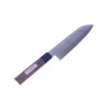 MIKI HAMONO SEISAKUSHO Japanese Miki Seiyu Saku VG10 35 Layers Steel Santoku Kitchen Knife - 170 mm - UF169