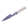 UMEBACHI RYUMA Japanese Small Deba Knife for Fish Filleting with Hammertone Finish - 90 mm