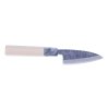 UMEBACHI RYUMA Japanese Small Deba Knife for Fish Filleting with Hammertone Finish - 90 mm