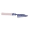 UMEBACHI RYUMA Japanese Small Deba Knife for Fish Filleting with Hammertone Finish - 90 mm