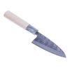 UMEBACHI RYUMA Japanese Small Deba Knife for Fish Filleting with Hammertone Finish - 105 mm