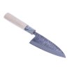 UMEBACHI RYUMA Japanese Small Deba Knife for Fish Filleting with Hammertone Finish - 120 mm