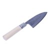 UMEBACHI RYUMA Japanese Small Deba Knife for Fish Filleting with Hammertone Finish - 120 mm