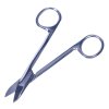SK11 Precision Metal Cutting Scissors, Curved and Serrated - PCM-2