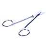 SK11 Precision Metal Cutting Scissors, Curved and Serrated - PCM-2