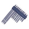 SK11 10-piece Screwdriver Bit Set with Holder - SCB-101