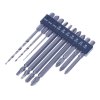 SK11 10-piece Screwdriver and Drill Bit Set with Holder - SCB-104
