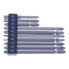 SK11 10-piece Screwdriver Bit Set with Holder - SCB-105