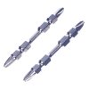 SK11 Japanese Double End Torsion Bit, Slim - 2 pcs - PH2 - 65 mm