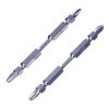 SK11 Japanese Double End Torsion Screwdriver Bit, Slim - 2 pcs - PH2 - 85 mm
