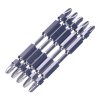 SK11 Japanese Double End Torsion Bit, Slim - 5 pcs - PH2 - 85 mm