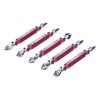 SK11 Japanese SPIDER Double End Torsion Screwdriver Bit Set - 5 pcs - PH2 - 65 mm