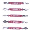 SK11 Japanese SPIDER Double End Torsion Screwdriver Bit Set - 5 pcs - PH2 - 65 mm