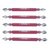 SK11 SPIDER Japanese Double End Torsion Screwdriver Bit Set - 5 pcs - PH2 - 85 mm
