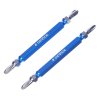 DEVICE Japanese Torsion Screwdriver Bit Set - 2 pcs - PH2 - 85 mm
