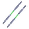 SK11 Japanese Super Ashura Double End Torsion Screwdriver Bit, Wide - 2 pcs - PH2 - 110 mm