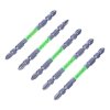 SK11 Japanese Super Ashura Double End Torsion Screwdriver Bit, Wide - 5 pcs - PH2 - 85 mm