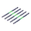 SK11 Japanese Super Ashura Double End Torsion Screwdriver Bit, Wide - 5 pcs - PH2 - 110 mm
