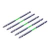 SK11 Japanese Super Ashura Double End Torsion Screwdriver Bit, Wide - 5 pcs - PH2 - 130 mm