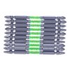 SK11 Japanese Super Ashura Double End Torsion Screwdriver Bit, Wide - 10 pcs - PH2 - 110 mm