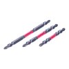 SK11 Japanese 3-Piece Super Ashura Double End Torsion Screwdriver Bit Set, Slim - PH2
