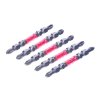 SK11 Japanese Super Ashura Double End Torsion Screwdriver Bit, Slim - 5 pcs - PH2 - 65 mm