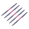 SK11 Japanese Super Ashura Double End Torsion Screwdriver Bit, Slim - 5 pcs - PH2 - 110 mm
