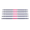 SK11 Japanese Super Ashura Double End Torsion Screwdriver Bit, Slim - 5 pcs - PH2 - 130 mm