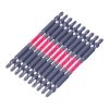SK11 Japanese Super Ashura Double End Torsion Screwdriver Bit, Slim - 10 pcs - PH2 - 110 mm