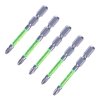 SK11 Japanese Torsion Screwdriver Bit Set - 5 pcs - PH2 - 65 mm