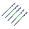 SK11 Japanese Torsion Screwdriver Bit Set - 5 pcs - PH2 - 85 mm