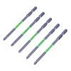 SK11 Japanese Torsion Screwdriver Bit Set - 5 pcs - PH2 - 100 mm