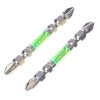 SK11 Japanese Double End Torsion Screwdriver Bit, Wide - 2 pcs - PH2 - 65 mm