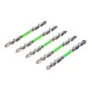 SK11 Japanese Double End Torsion Screwdriver Bit - 5 pcs - PH2 - 85 mm