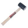 E-VALUE Rubber Mallet with Wooden Handle - 1/2P