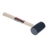 E-VALUE Rubber Mallet with Wooden Handle - 1/2P