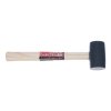 E-VALUE Rubber Mallet with Wooden Handle - 1/2P