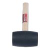 E-VALUE Rubber Mallet with Wooden Handle - 1P