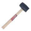 E-VALUE Rubber Mallet with Wooden Handle - 1P