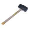 SK11 Rubber Mallet with Wooden Handle - 450 g