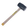 SK11 Rubber Mallet with Wooden Handle - 450 g