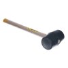 SK11 Rubber Mallet with Wooden Handle - 450 g